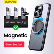 BKWHALE Magnetic bracket phone case For iPhone 16 Pro Max 16e 17 Pro Max 17e Air 15 Pro Max 14 Pro M