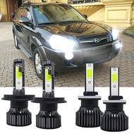 for hyundai tucson 2010-2013 h4 880 led focus kit + niebla
