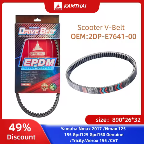 KAMTHAI Drive Belt Scooter 2DP E7641 00 for Yamaha Nmax 2017 Nmax 125 155 Gpd125 Gpd150 Genuine Aero