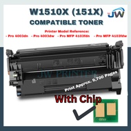 W1510A HP151X HP 151A 151X HP151A Laserjet Pro M4003dn M4003dw Pro MFP 4103fdn 4103fdw 4003dw 4300dn