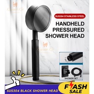 304 Stainless Steel Upgraded Turbocharged Shower Head Shower Set Bathroom Shower High Pressure Hand 