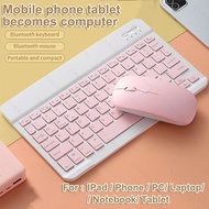 Wireless Bluetooth Keyboard Mouse Set Tablet Ipad Keyboard Mini Bluetooth Keyboard Mouse Tablet Phon