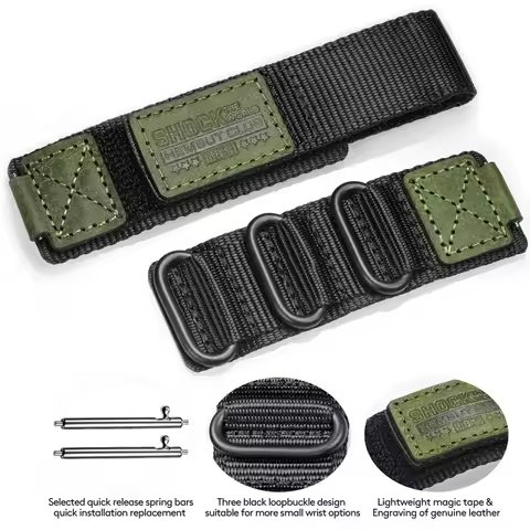 Nylon Watch Band 16 18MM For Casio Gshock DW5600 GA110 W218 GA2100 Comfortable And Breathable Fashio