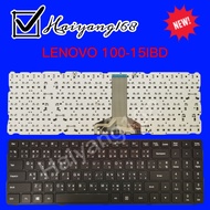 Keyboard คัย์บอร์ดใช้กับ Lenovo Ideapad 100-15 IBD เป้นพิมพ์ ภาษา  ไทย-อังกฤษ