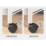 ∈✜☎Wenbo 3 Tier Multifunction Storage Trolley Rack Office Shelves Home Kitchen Rack With Plastic Wheel