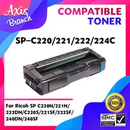 AXIS BRANCH ตลับหมึกโทนเนอร์เลเซอร์ C220/C220BK/C220C/C220M/C220Y/C240 สำหรับ Printer Ricoh SP C220N