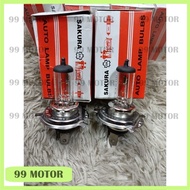 sakura 12v35w h4 bulb depan front bulb Tzm150 tzm-150 tzm fz fz150 fz-150 Harga 2pcs H4 100% origina