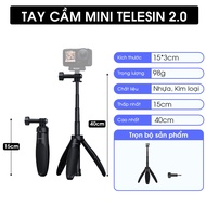 TAY CẦM MINI GOPRO VÀ ACTION CAM TELESIN CHÍNH HÃNG