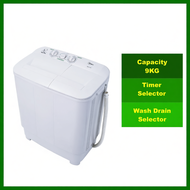 Midea 9.0KG Semi Auto Washer MSW9008P Mesin Basuh Semi Auto Midea MSW-9008P