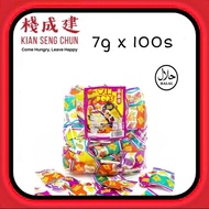 7g x 100s Win Pops Lollipop Candy