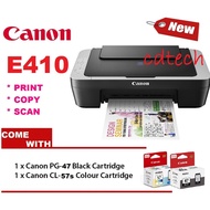 Canon Pixma E410  / E470 WIF 3 IN 1 Printer (Print, Scan, Copy , Wifi )