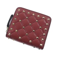 Valentino Garavani Coin Wallet Purse Women red