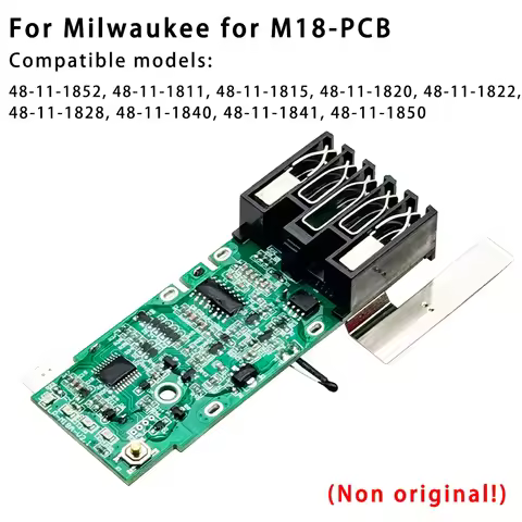 For M18 PCB Charging Protection Circuit Board For Milwaukee 18V 3Ah 4Ah 5Ah 6Ah Li-ion Battery PCB B