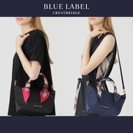 Blue Label Crestbridge Nylon Scarf Tote Bag Black [Made in Japan][Direct from Japan]