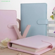 CROSSTRADE Notebook Cover Journal DIY A6/A5 PU Leather|Color Planner Book Notepad Cover