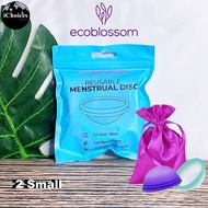 (EcoBlossom) Reusable Menstrual Disc 2 Count ถ้วยอนามัย ถ้วยรองรับประจำเดือน
