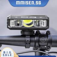 [mmisen.sg] USB Rechargeable Bike Headlight 1750 Lumens 4000mAh Bike Lights for Night Riding