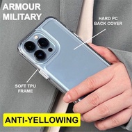 Hard Case Hybrid Clear Armor Military Drop Armor Clear Anti Yellow Compatible For Samsung Galaxy S25