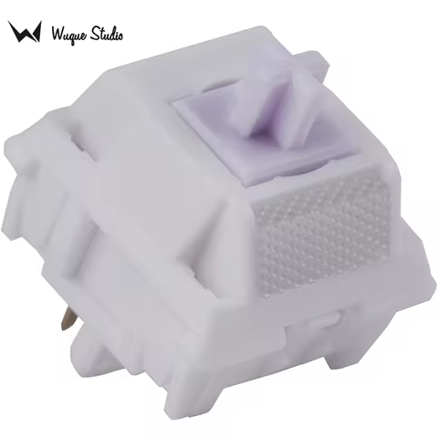 Wuque Studio WS Switch Morandi Linear Keyboard Switches with PMMA Light Diffuser POM Housing UPE Ste