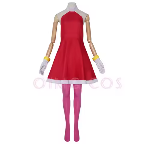 Amy Rose Cosplay Costume Adult Carnival Uniform Anime Halloween Masquerade Party Costumes Women Game