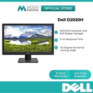 Dell 20"/24"/27" Inch Monitor - D2020H/E2423H/E2724HS Full HD 1080p 60Hz (5ms / VGA)