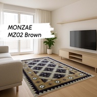 MONZAE CARPET 160X210 MZ02 BROWN