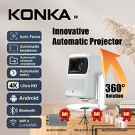 4K Projector Ultra HD KONKA Autofocus Automatic Correction Bluetooth Wifi HDMI Smart Android System 