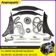 Engine Parts Timing Chain Kit Fit 4.4 L Gas For BMW 550i 650i 750i M5 M6 X5 X6 X7 Alpina B7 4.4L N63