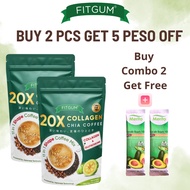 FITGUM Collagen Chia Coffee For Weight Loss Collagen Coffee With Glutathion Fitgum Coffee Slimming C