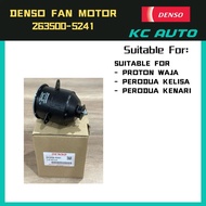 Radiator Fan Motor DENSO 263500-5241 For Proton Waja Kelisa Kenari