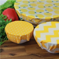 Kitchen Food Wraps 3Pack Beeswax Wrap Eco Friendly Replacement Organic Natural Bees Wax Reusable Mixed Pattern