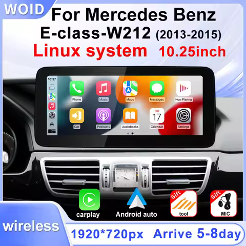 12.3'' Touch Screen Display Stereo For Mercedes Benz E260/300 Class W212 Car Multimedia Players Wire