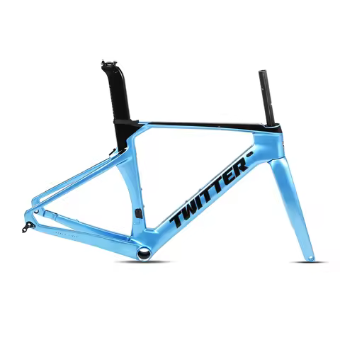 TWITTER T800 Wind Breaking Racing Carbon Fiber Road Bike Rack,Barrel Drawing Edition 12*142mm Disc B