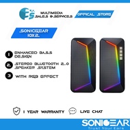 SonicGear IOX2 Setereo Bluetooth 2.0 Speaker System With RGB Light