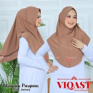 𝐕𝐈𝐐𝐀𝐒𝐓 - Hijab Instan Bergo Khimar Pinguin Jersey Premium Size L | Jilbab Pet Antem ( Anti Tembem ) 