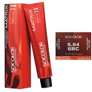 [With Freebie] Matrix SOCOLOR Hair Color 6.64 6RC Red Copper Dark Blonde (90g)