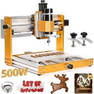 Lunyee 3018 Pro Ultra CNC Machine 500W All-Metal CNC Router Machine, Upgraded 3 Axis Engraver Machin