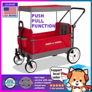 [sg stock] Radio Flyer 3-in-1 Convertible Stroller Wagon Red push pull