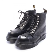 【二手】馬丁Dr.Martens1460 Pascal 鋼頭 8 孔鱷魚紋壓花皮靴，型號 42624001，男女通用，全新未使用