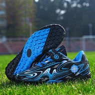 Original Kids Football Shoes Indoor Professional Non Slip Fast Football Field Boots Society Cleats C