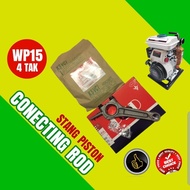 WP15 - 4 TAK CONROD/STANG SEHER/STANG PISTON MESIN POMPA AIR
