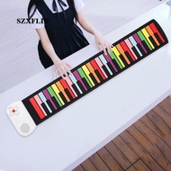 [Szxflie1] 49 Key Roll up Piano Roll up Keyboard Piano for Living Room Home Boys Girls