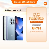 New REDMI Note 15 Smartphone |8GB+256GB, Massive 6000mAh battery, High-durability display glass