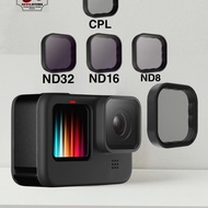 Best Selling Telesin 4Pcs Filter Cpl Nd8 Nd16 Nd32 Gopro Hero 9 Filter Gopro 9 / 10 Latest Promo