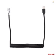 Andoer USB-C Power Cable Replacement for Blackmagic Pocket Cinema Camera BMPCC 4K/6K to USB Type-C S