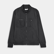 HI STYLE Men Long Sleeve Bomber Jacket - Black - HSE410297 / Lelaki Lengan Panjang Bomber Jacket - H