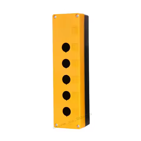 64*72*277 22mm Push button switch box emergency stop push button box 5 6 hole indicator light 5-22 p