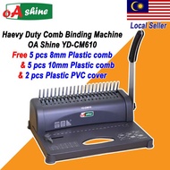 Comb Binding Machine / Heavy Duty Binding Machine / Plastic Comb Binding Machine / 2 Hole Puncher