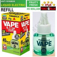 FUMAKILLA VAPE LIQUID 45 ML FRUITY FRESH / REFILL LIQUID ANTI NYAMUK ELEKTRIK FUMAKILLA