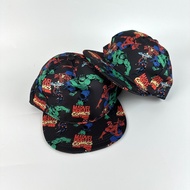 Baby baseball cap, boys' HM hat with borderless MARVEL superhero print, sizes from 4-10 years old Ca
